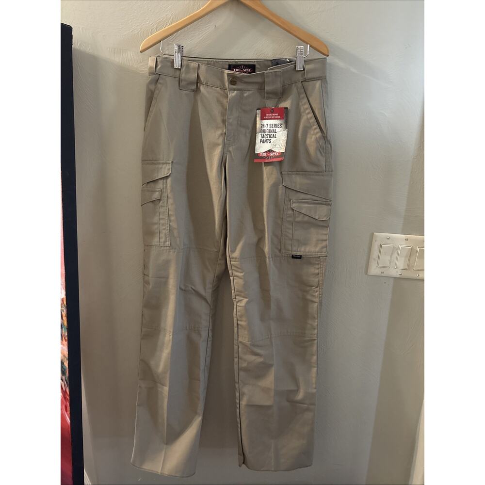 TRU-SPECβ Women's 24-7 Series Original Tactical Pants, Tan 8 32 X 32. NWT